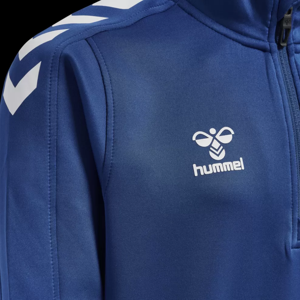 hmlCORE XK HALF ZIP POLY SWEAT KIDS*hummel Clearance