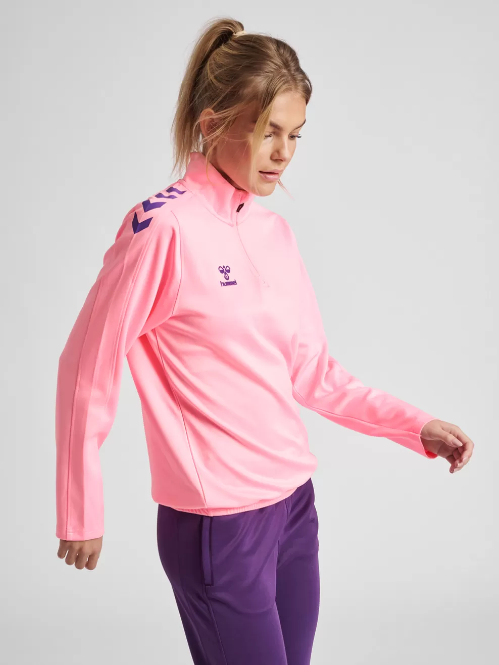hmlCORE XK HALF ZIP SWEAT WOMAN*hummel Fashion