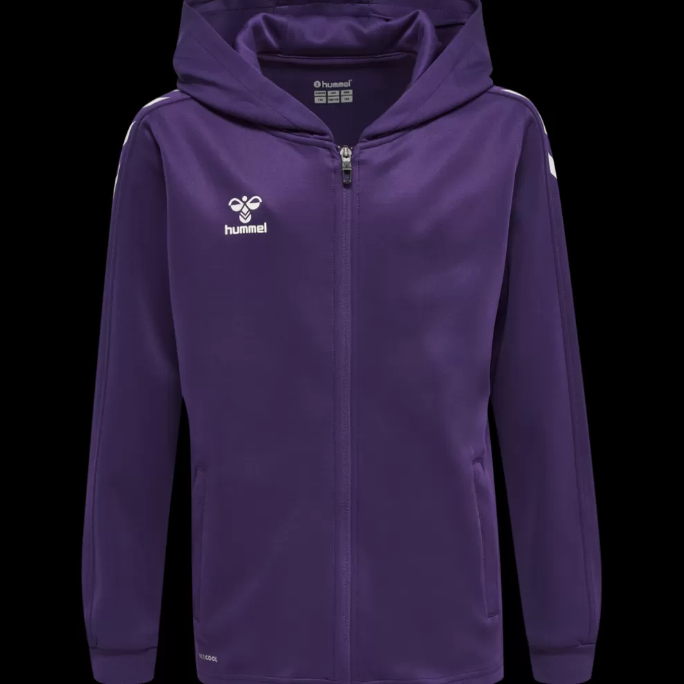 hmlCORE XK POLY ZIP HOOD SWEAT KIDS*hummel Cheap