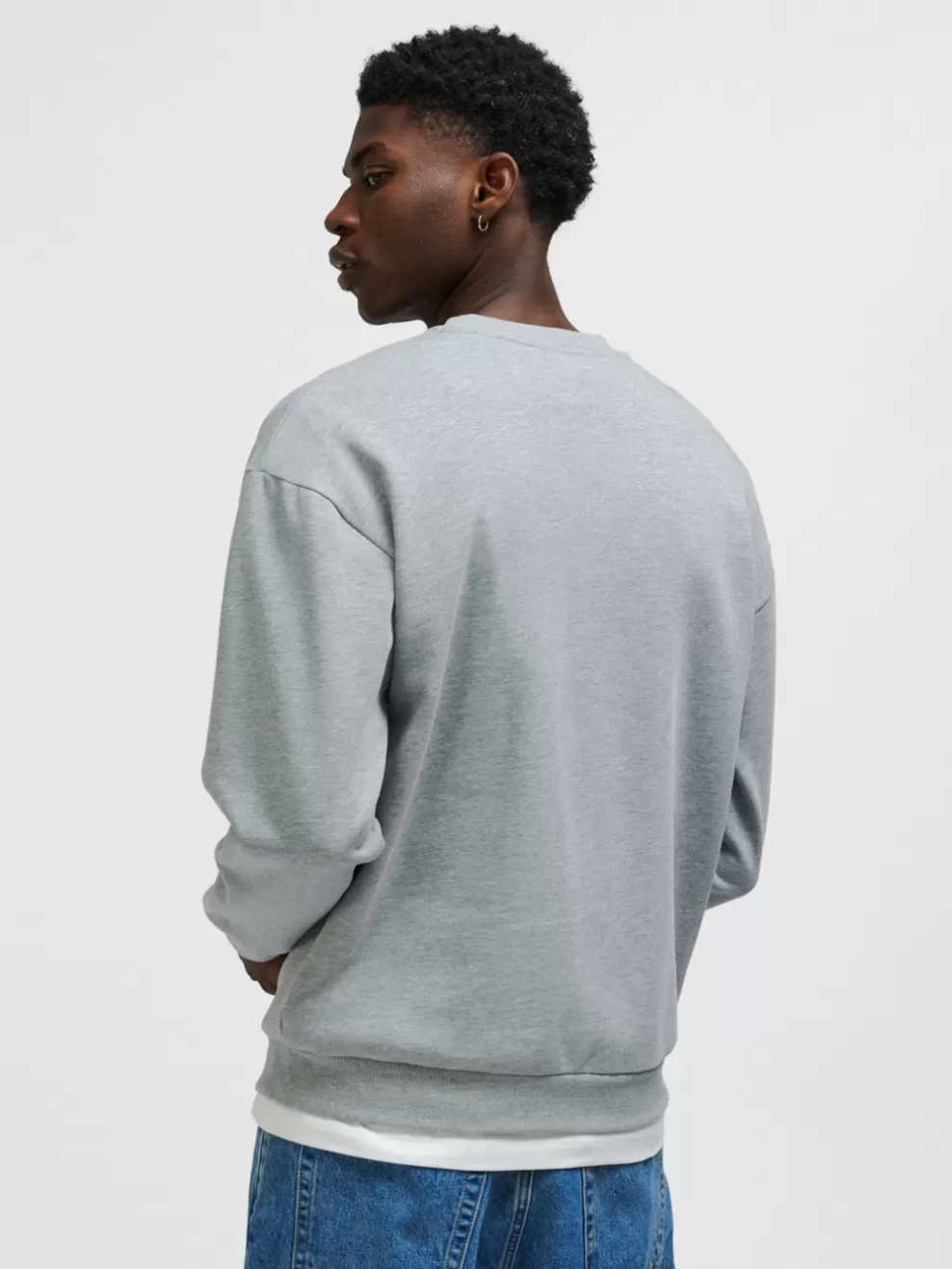 hmlLOOSE CREWNECK UNIVERSITY BEE*hummel Discount