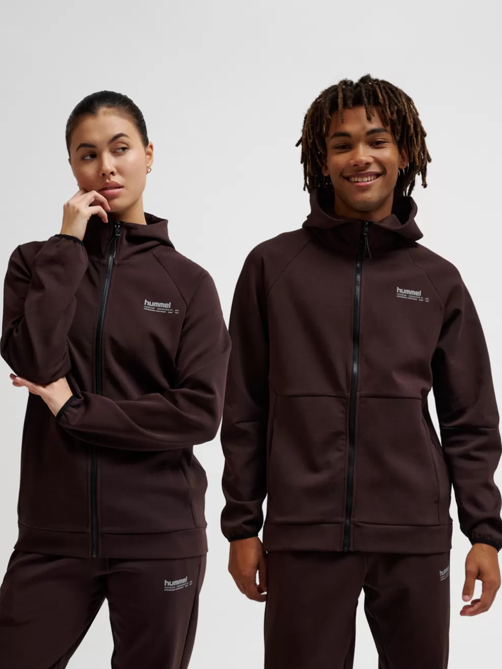 hmlTECH FLEECE REGULAR ZIP HOODIE*hummel Outlet
