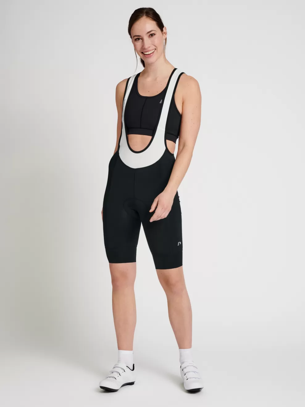 WOMENS CORE BIKE PANEL BIB SHORTS*hummel Outlet